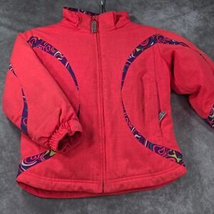 Boulder Gear Snow Jacket Kids Size 4 Pink Excellent Insulated Winter Coat 9100R
